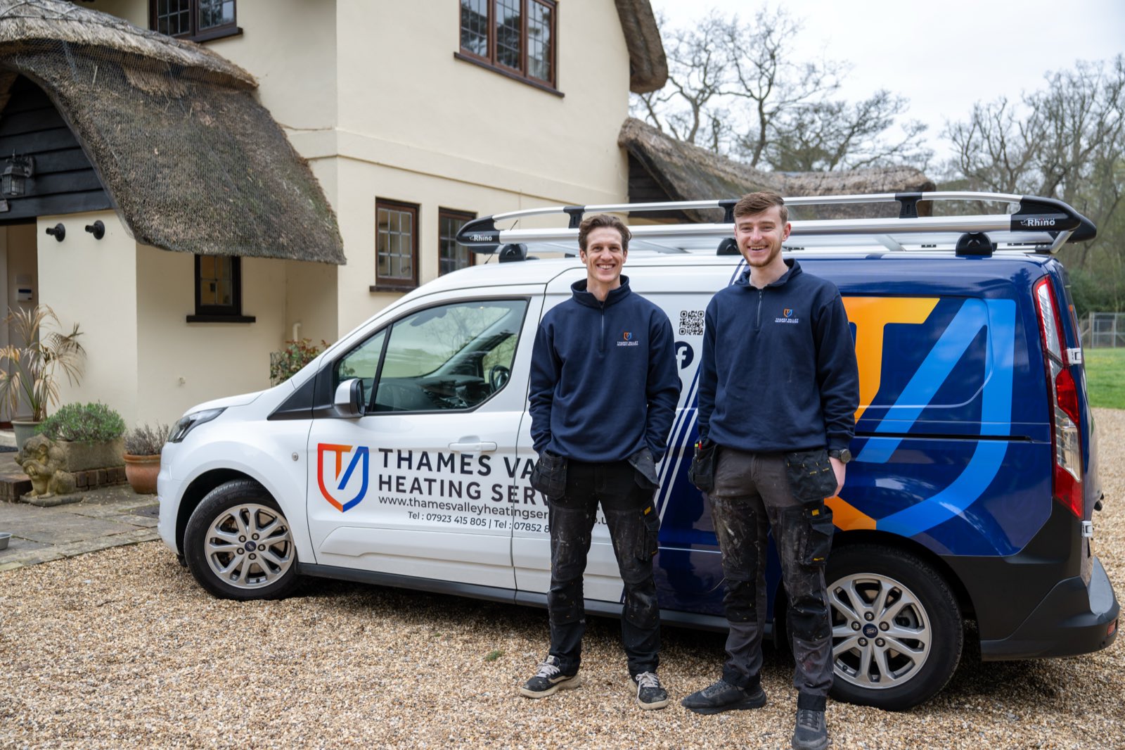 The Thames Valley Heating & Cooling team who install, service and repair air conditioning across Berkshire, Surrey and Hampshire